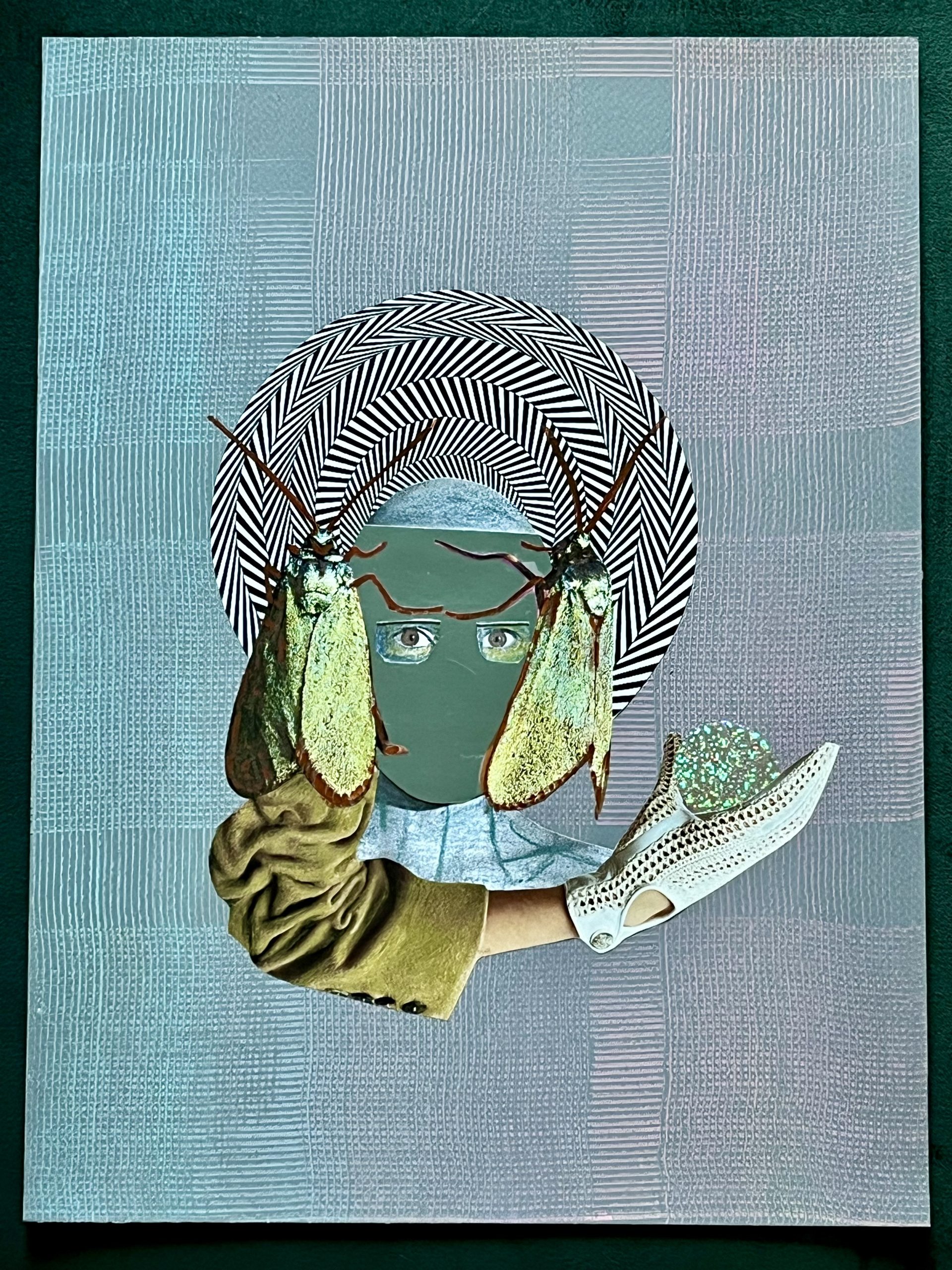 Collage auf Papier 2024-2017, 30x40cm