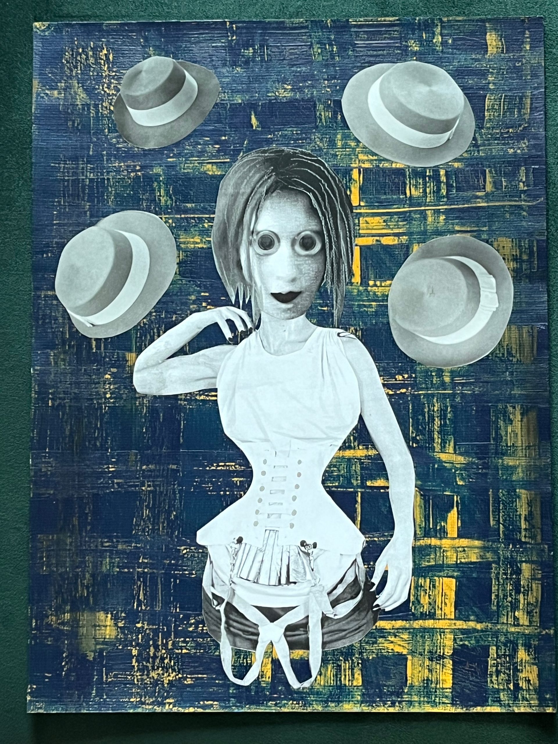 Collage auf Papier 2024-2017, 30x40cm