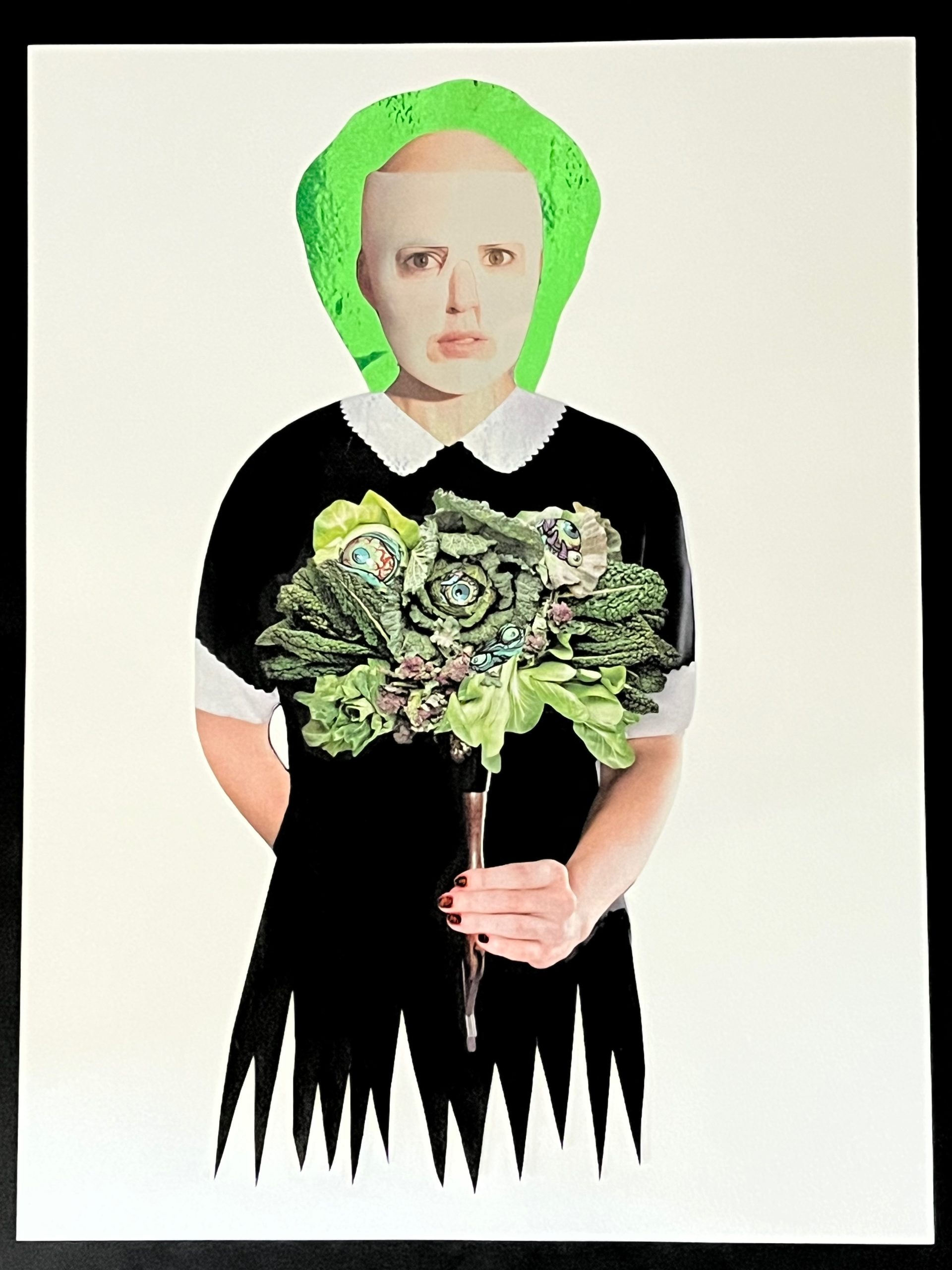 Collage auf Papier 2016, 36x48cm